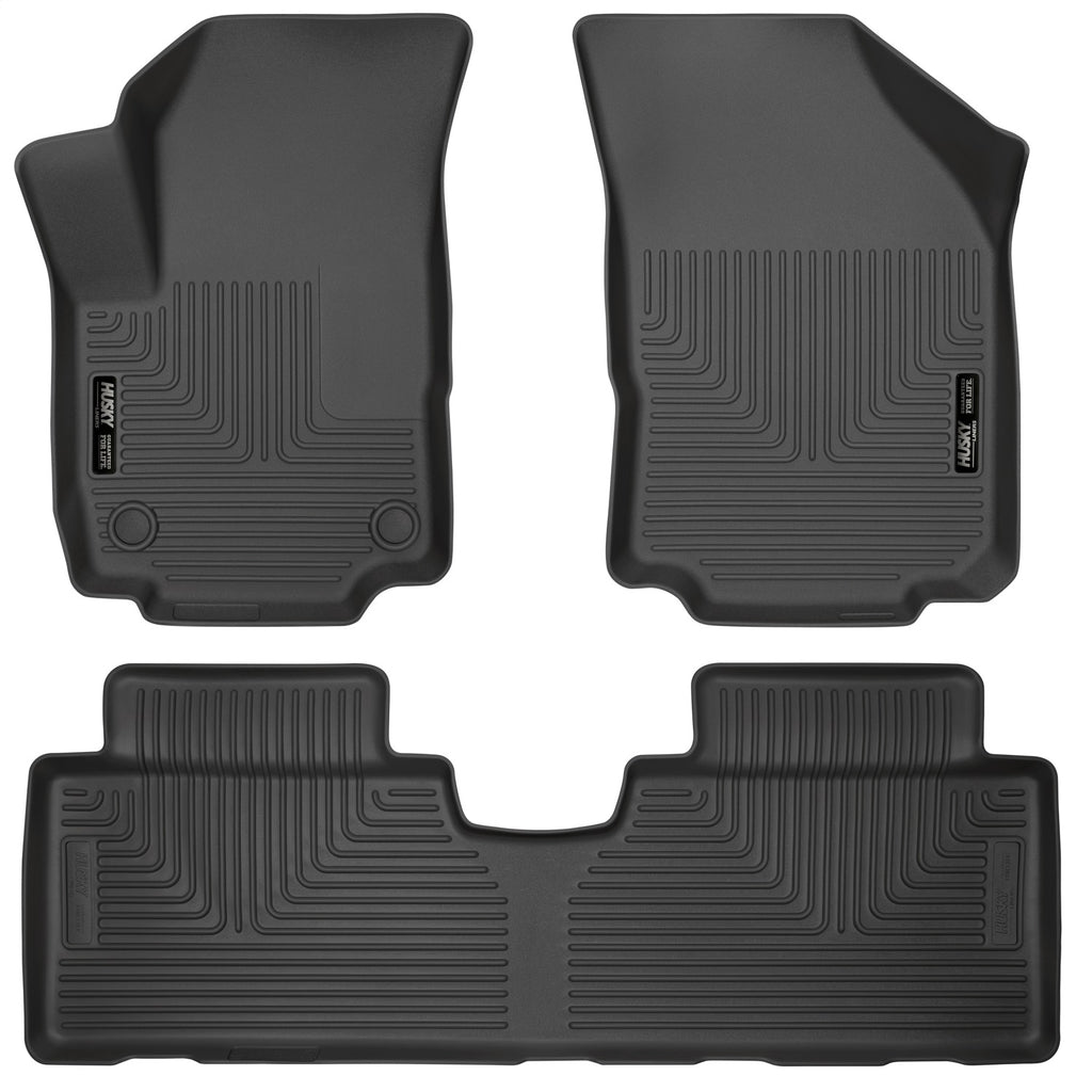 Husky Liners 95151 Weatherbeater-Front/2nd Seat Floor Liners for Select GMC Terrain