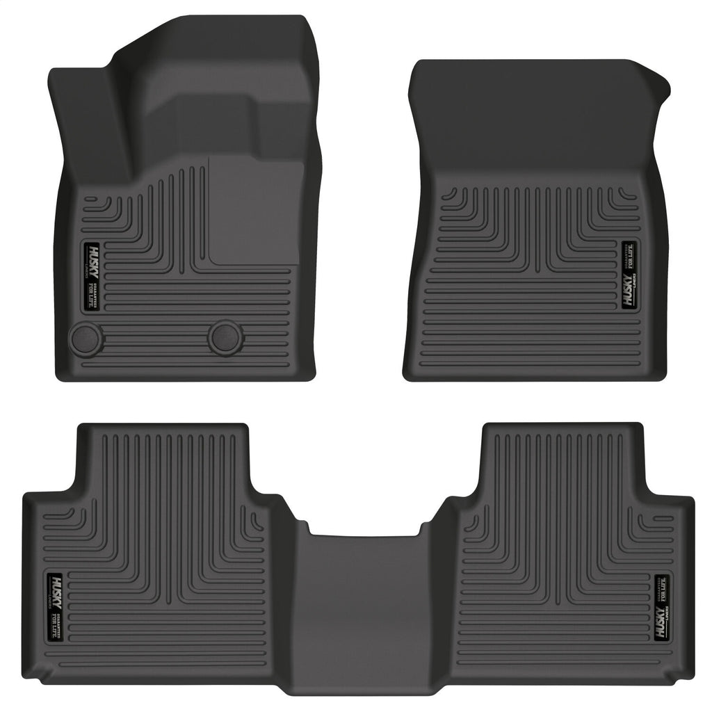 Husky Liners 95191 Weatherbeater-Front/2nd Seat Floor Liners for Select Mitsubishi Outlander
