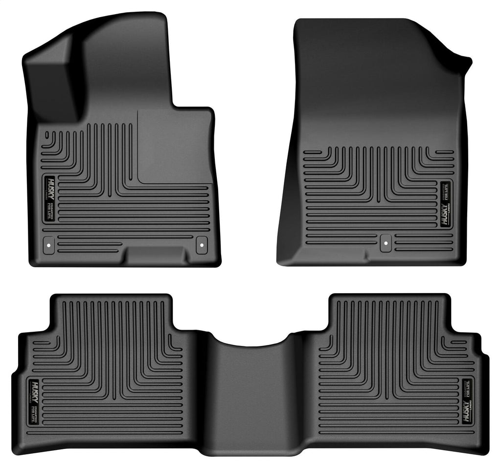 Husky Liners 95221 Weatherbeater-Front/2nd Seat Floor Liners for Select Kia Sportage