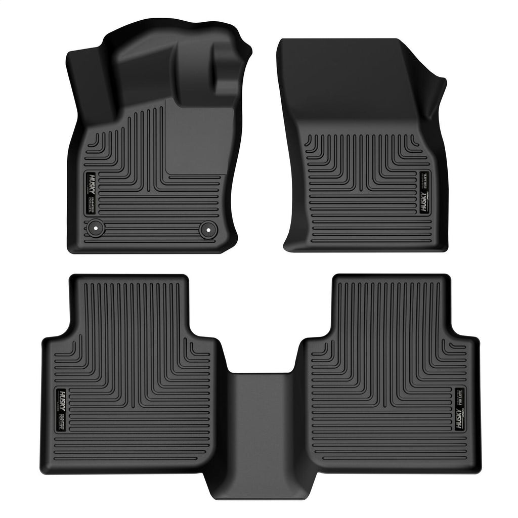 Husky Liners 95231 Weatherbeater-Front/2nd Seat Floor Liners for Select Volkswagen Tiguan