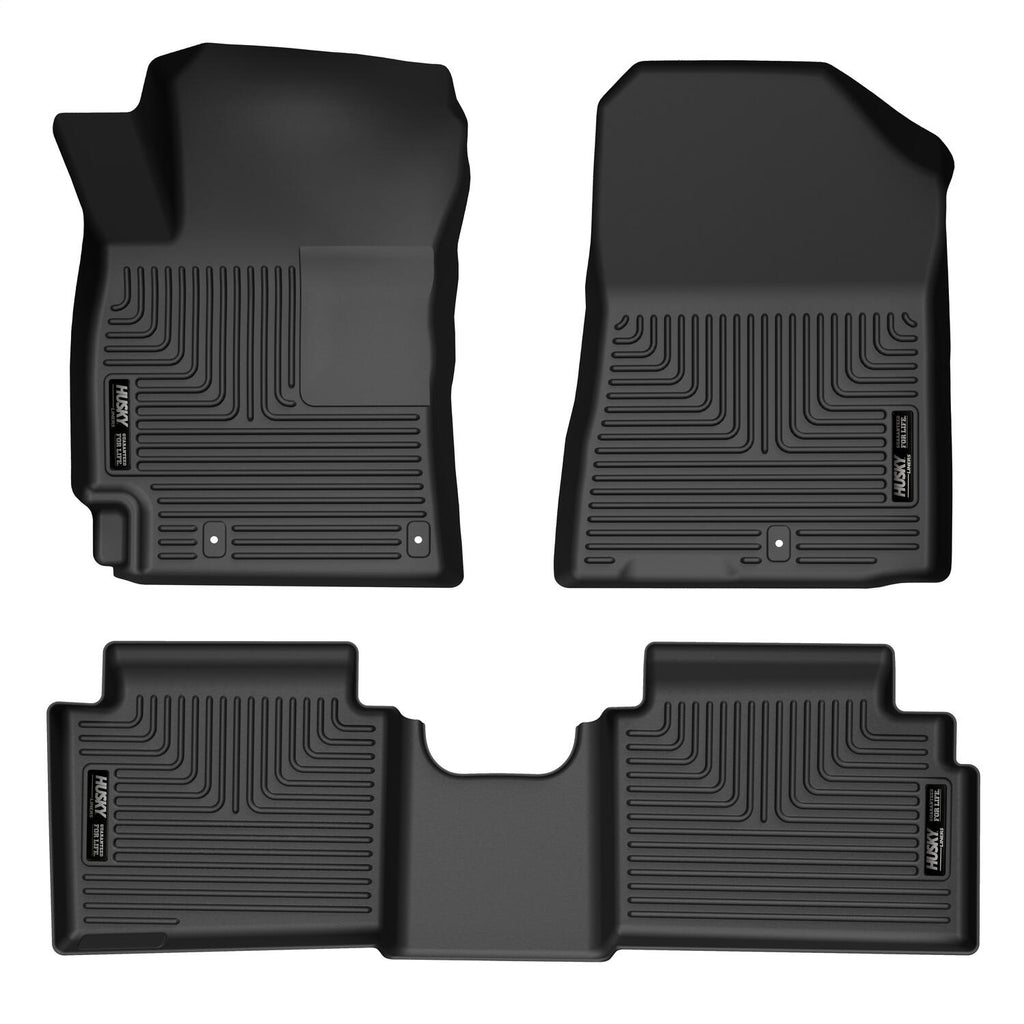Husky Liners 95261 Weatherbeater-Front/2nd Seat Floor Liners for Select Kia Forte