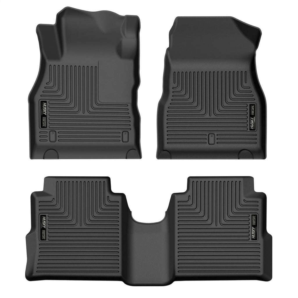 Husky Liners 95271 Weatherbeater-Front/2nd Seat Floor Liners for Select Nissan Kicks