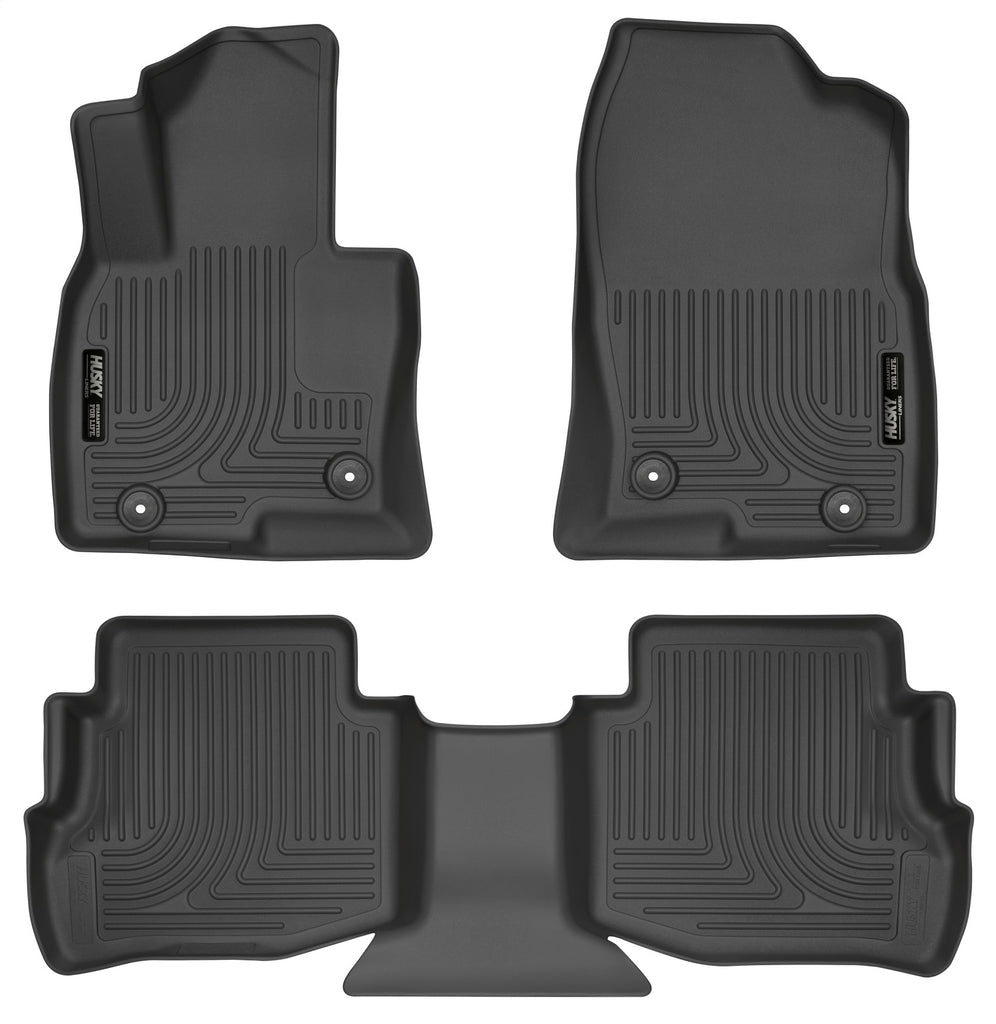 Husky Liners 95611 Weatherbeater-Front/2nd Seat Floor Liners for Select Mazda CX-9