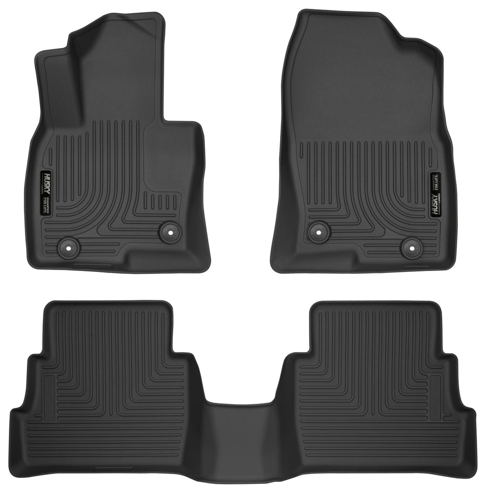 Husky Liners 95641 Weatherbeater-Front/2nd Seat Floor Liners for Select Mazda CX-5