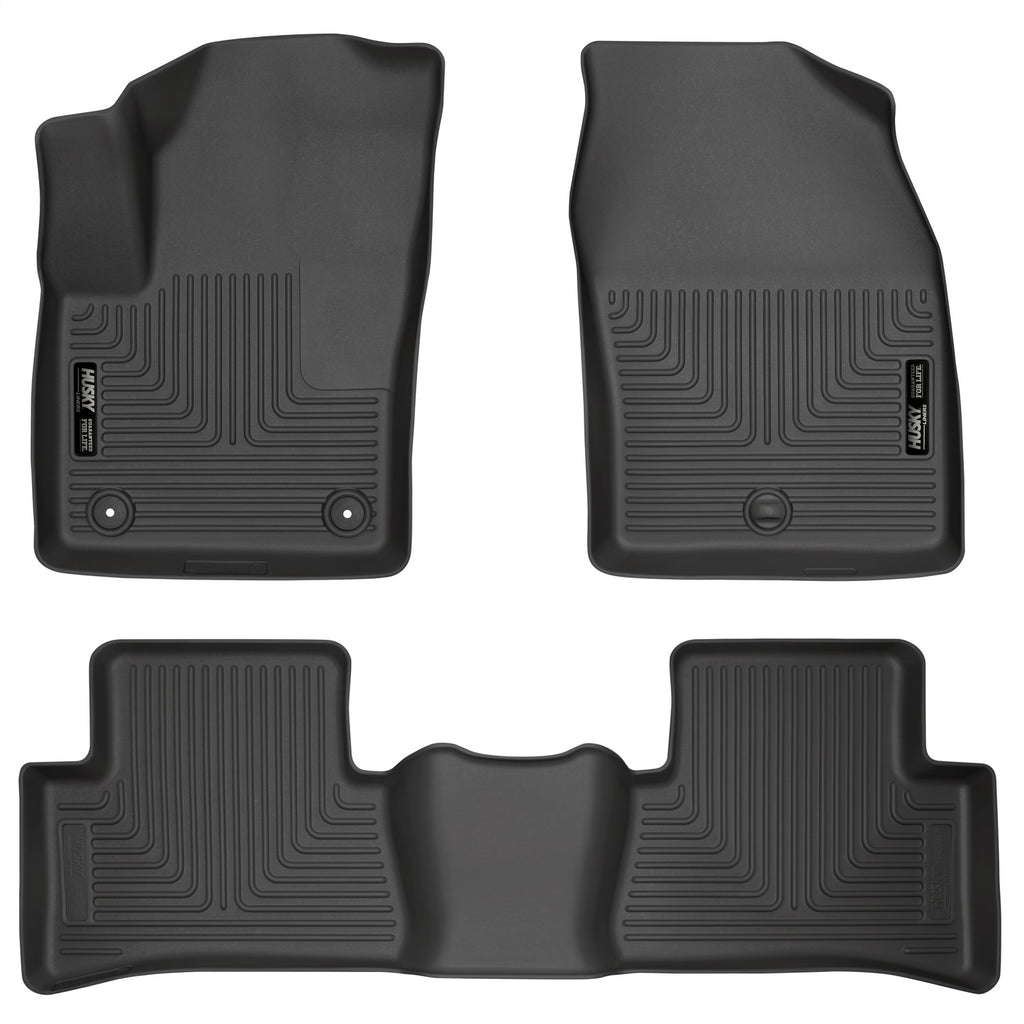 Husky Liners 95651 Weatherbeater-Front/2nd Seat Floor Liners for Select Toyota C-HR