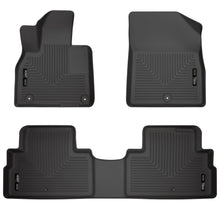 Load image into Gallery viewer, Husky Liners 95711 Weatherbeater-Front/2nd Seat Floor Liners for Select Hyundai Palisade, Toyota Camry