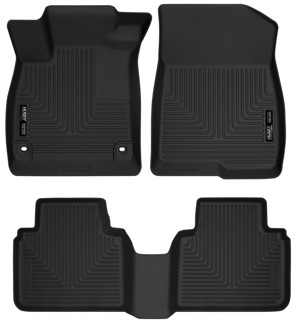 Husky Liners 95741 Weatherbeater-Front/2nd Seat Floor Liners for Select Honda Accord