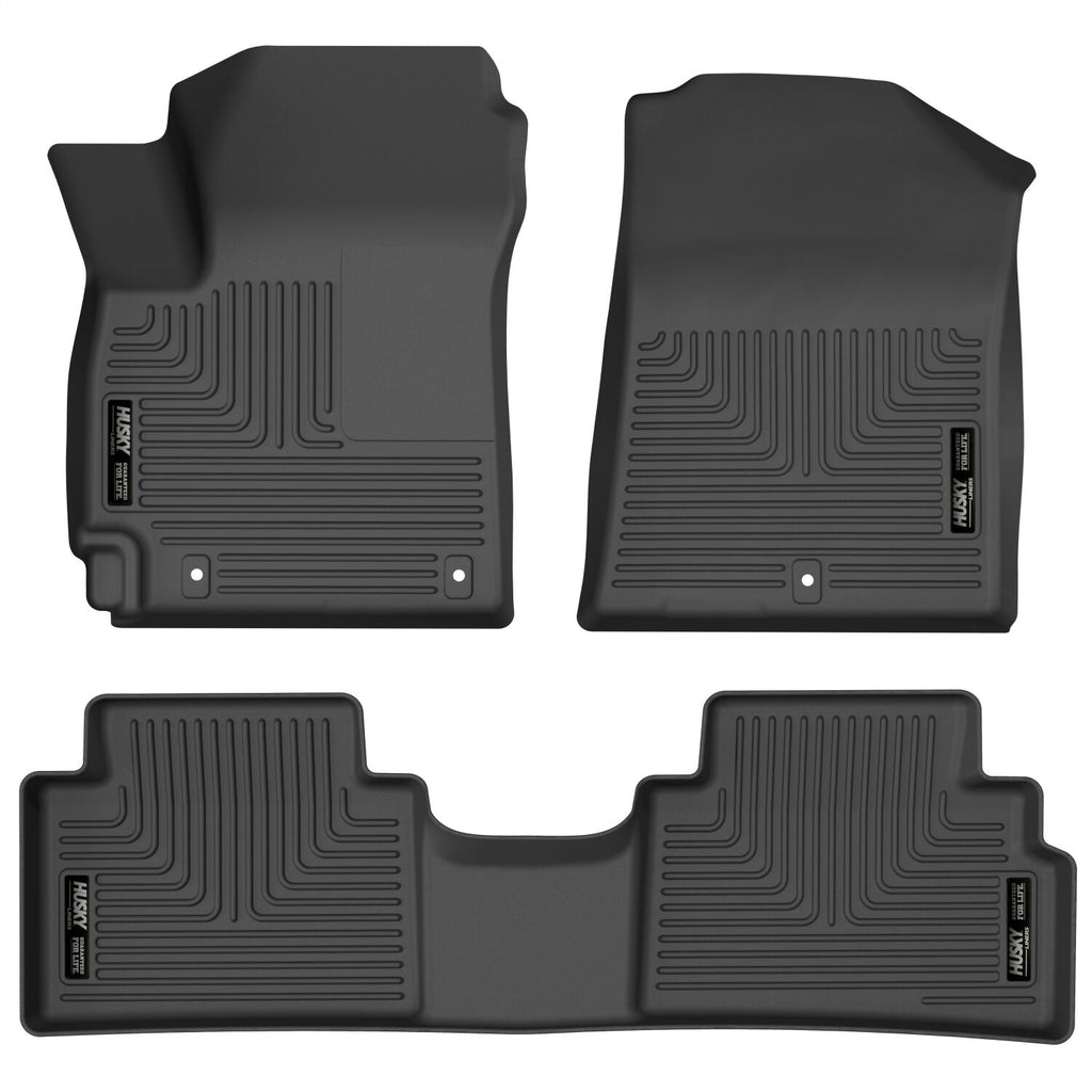 Husky Liners 95761 Weatherbeater-Front/2nd Seat Floor Liners for Select Kia Soul