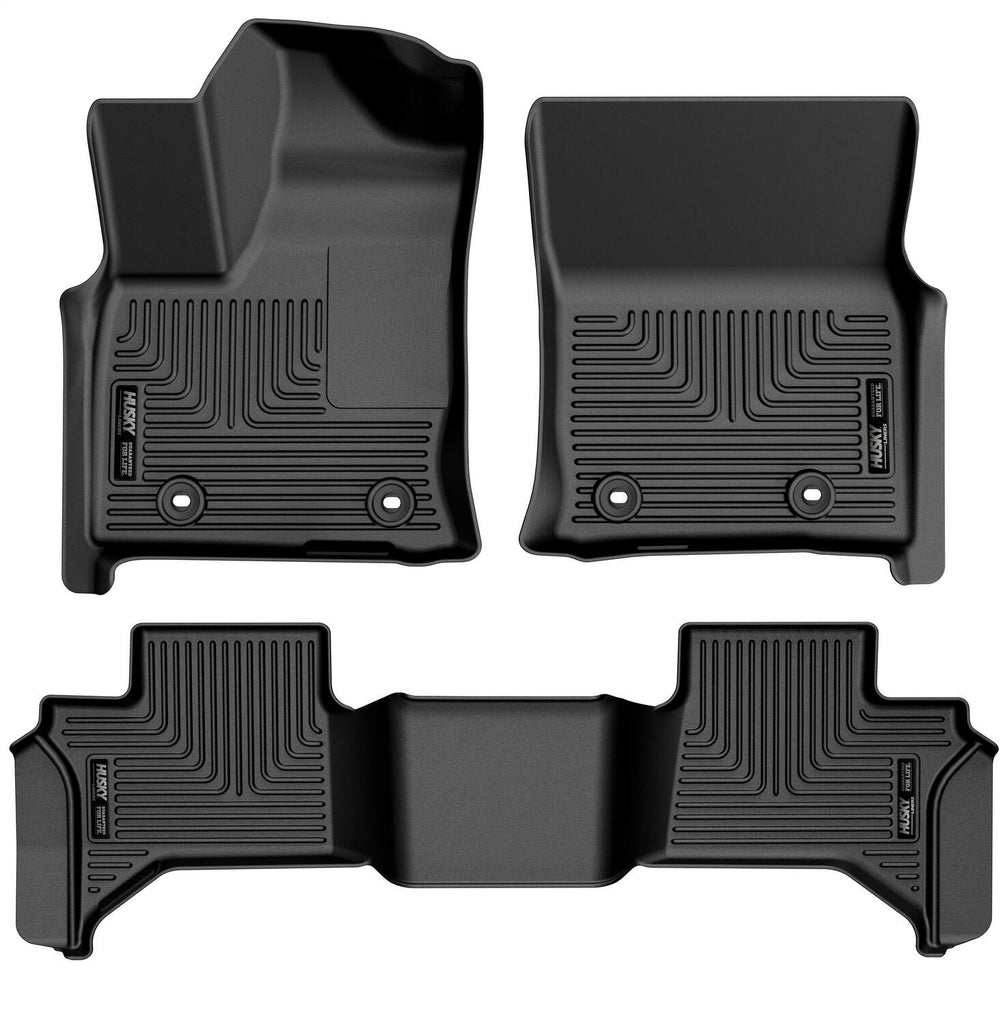 Husky Liners 95811 Weatherbeater-Front/2nd Seat Floor Liners for Select Lexus LX600