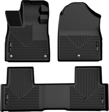 Load image into Gallery viewer, 2023-Honda-Pilot-Weatherbeater-Black-Front--2Nd-Seat-Floor-Liners