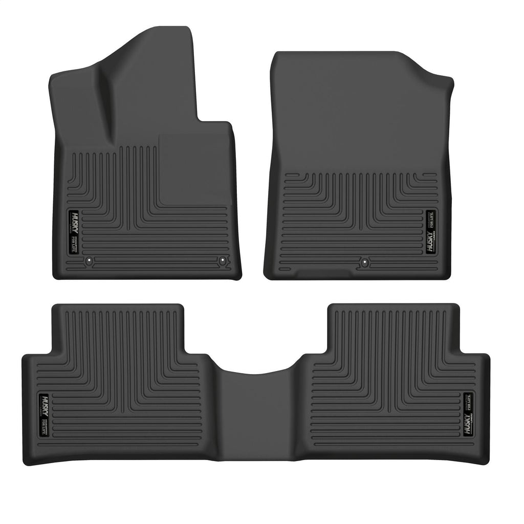 Husky Liners 95841 Weatherbeater-Front/2nd Seat Floor Liners for Select Kia Sorento