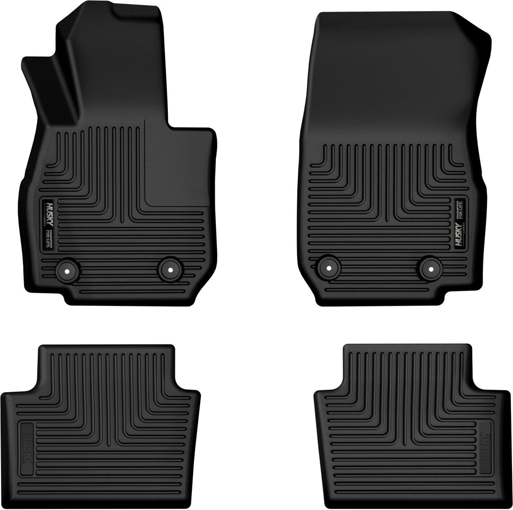Husky Liners 95981 Weatherbeater-Front/2nd Seat Floor Liners for Select Mazda 3, Mazda CX-30