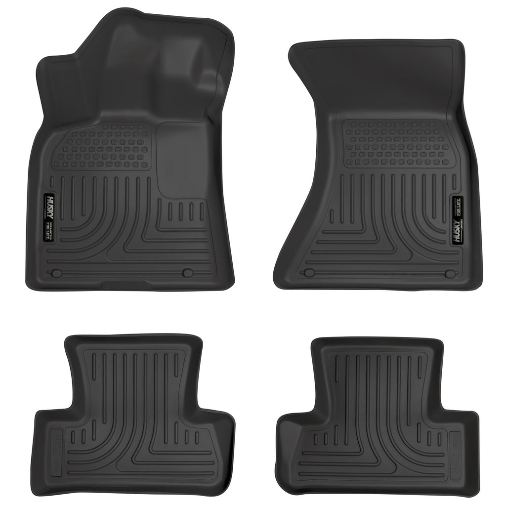 Husky Liners 96411 Weatherbeater-Front/2nd Seat Floor Liners for Select Audi Q5, Audi SQ5