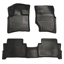 Load image into Gallery viewer, Husky Liners 96421 Weatherbeater-Front/2nd Seat Floor Liners for Select Audi Q7