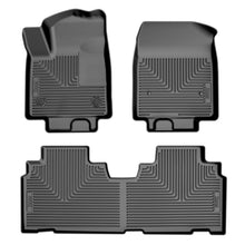 Load image into Gallery viewer, Husky Liners 96601 Weatherbeater-Front/2nd Seat Floor Liners for Select Cadillac LYRIQ, Honda Prologue