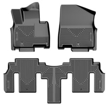 Load image into Gallery viewer, Husky Liners 96611 Weatherbeater-Front/2nd Seat Floor Liners for Select Chevrolet Silverado 1500, GMC Sierra 1500, Kia Carnival