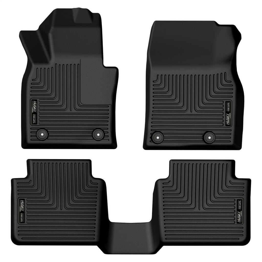 Husky Liners 96621 Weatherbeater-Front/2nd Seat Floor Liners for Select Mazda CX-50