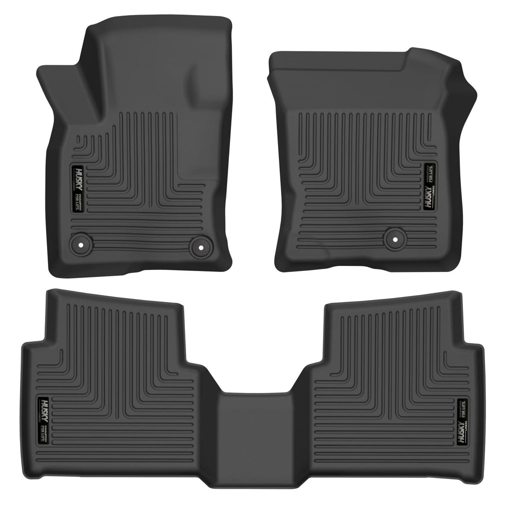 Husky Liners 96711 Weatherbeater-Front/2nd Seat Floor Liners for Select Lincoln Corsair