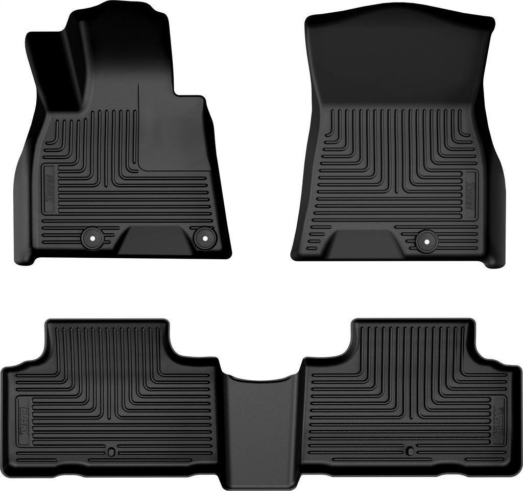 Husky Liners 96901 Weatherbeater-Front/2nd Seat Floor Liners for Select Genesis GV80
