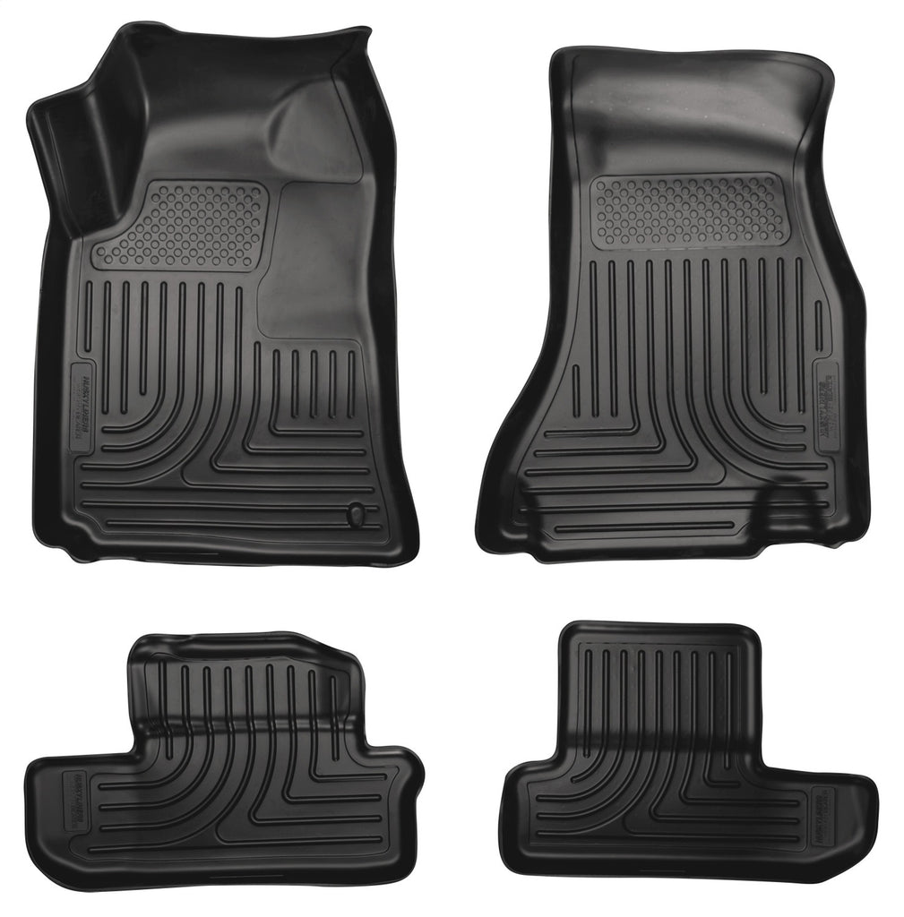 Husky Liners 98021 Weatherbeater-Front/2nd Seat Floor Liners for Select Dodge Challenger