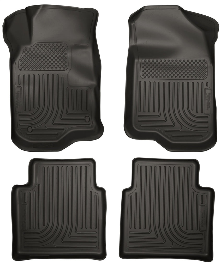 Husky Liners 98111 Weatherbeater-Front/2nd Seat Floor Liners for Select Chevrolet Malibu, Saturn Aura