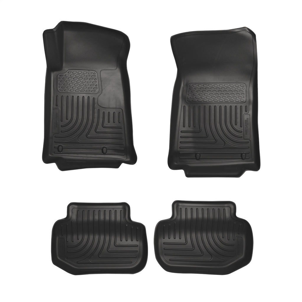 Husky Liners 98121 Weatherbeater-Front/2nd Seat Floor Liners for Select Chevrolet Camaro