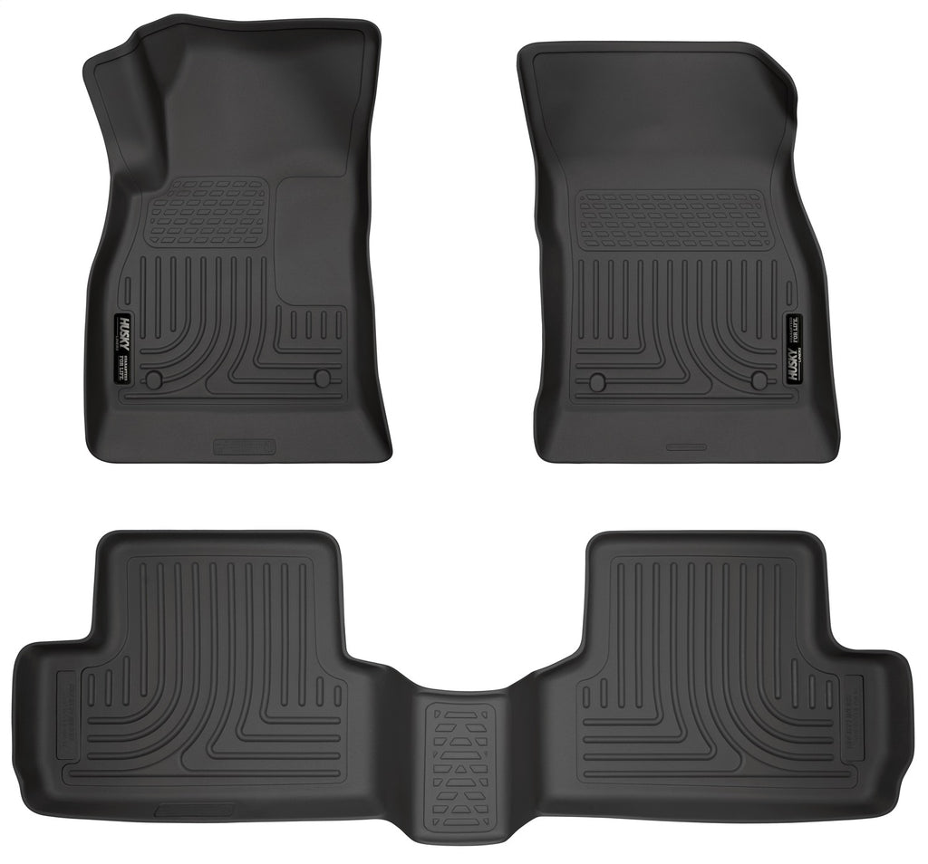 Husky Liners 98171 Weatherbeater-Front/2nd Seat Floor Liners for Select Buick Verano