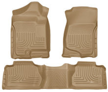 Load image into Gallery viewer, Husky Liners 98213 Weatherbeater-Front/2nd Seat Floor Liners (Footwell Coverage) for Select Chevrolet Silverado 1500, Chevrolet Silverado HD, Chevrolet Silverado HD, GMC Sierra 1500, GMC Sierra HD, GMC Sierra HD