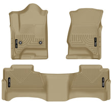 Load image into Gallery viewer, Husky Liners 98233 Weatherbeater-Front/2nd Seat Floor Liners (Footwell Coverage) for Select Chevrolet Silverado 1500, Chevrolet Silverado HD, Chevrolet Silverado HD, GMC Sierra 1500, GMC Sierra HD, GMC Sierra HD