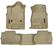 Load image into Gallery viewer, Husky Liners 98243 Weatherbeater-Front/2nd Seat Floor Liners (Footwell Coverage) for Select Chevrolet Silverado 1500, Chevrolet Silverado LD, Chevrolet Silverado HD, Chevrolet Silverado HD, GMC Sierra 1500, GMC Sierra Limited, GMC Sierra HD, GMC Sierra HD