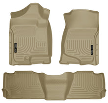 Load image into Gallery viewer, Husky Liners 98253 Weatherbeater-Front/2nd Seat Floor Liners for Select Cadillac Escalade, Chevrolet Tahoe, GMC Yukon