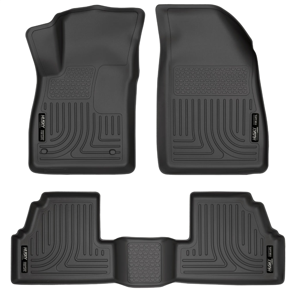 Husky Liners 98271 Weatherbeater-Front/2nd Seat Floor Liners for Select Buick Encore, Chevrolet Trax