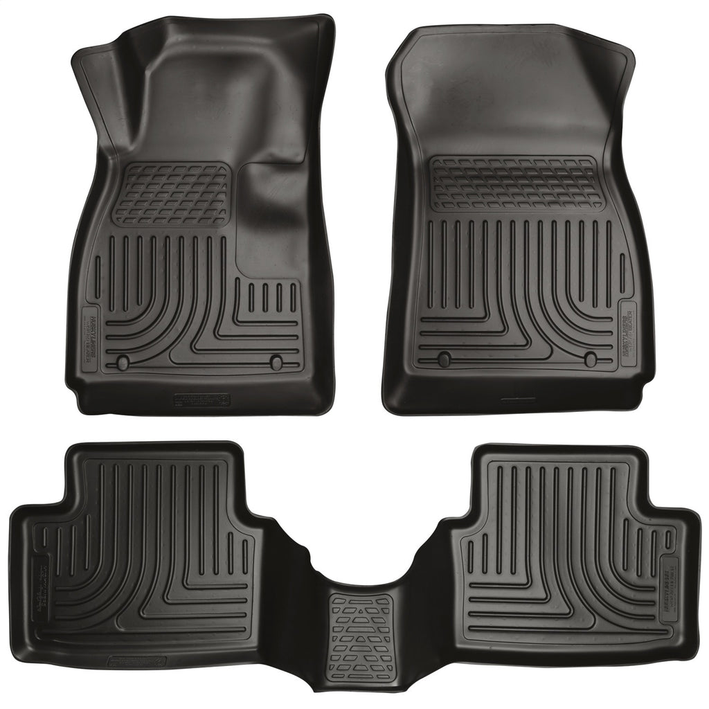 Husky Liners 98291 Weatherbeater-Front/2nd Seat Floor Liners for Select Chevrolet Sonic