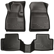 Load image into Gallery viewer, Husky Liners 98291 Weatherbeater-Front/2nd Seat Floor Liners for Select Chevrolet Sonic