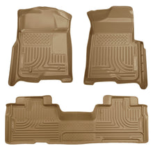 Load image into Gallery viewer, Husky Liners 98343 Weatherbeater-Front/2nd Seat Floor Liners (Footwell Coverage) for Select Ford F-150