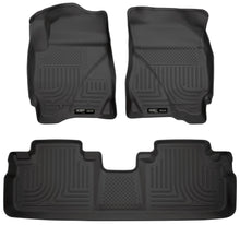 Load image into Gallery viewer, Husky Liners 98351 Weatherbeater-Front/2nd Seat Floor Liners for Select Ford Escape, Mazda Tribute, Mercury Mariner