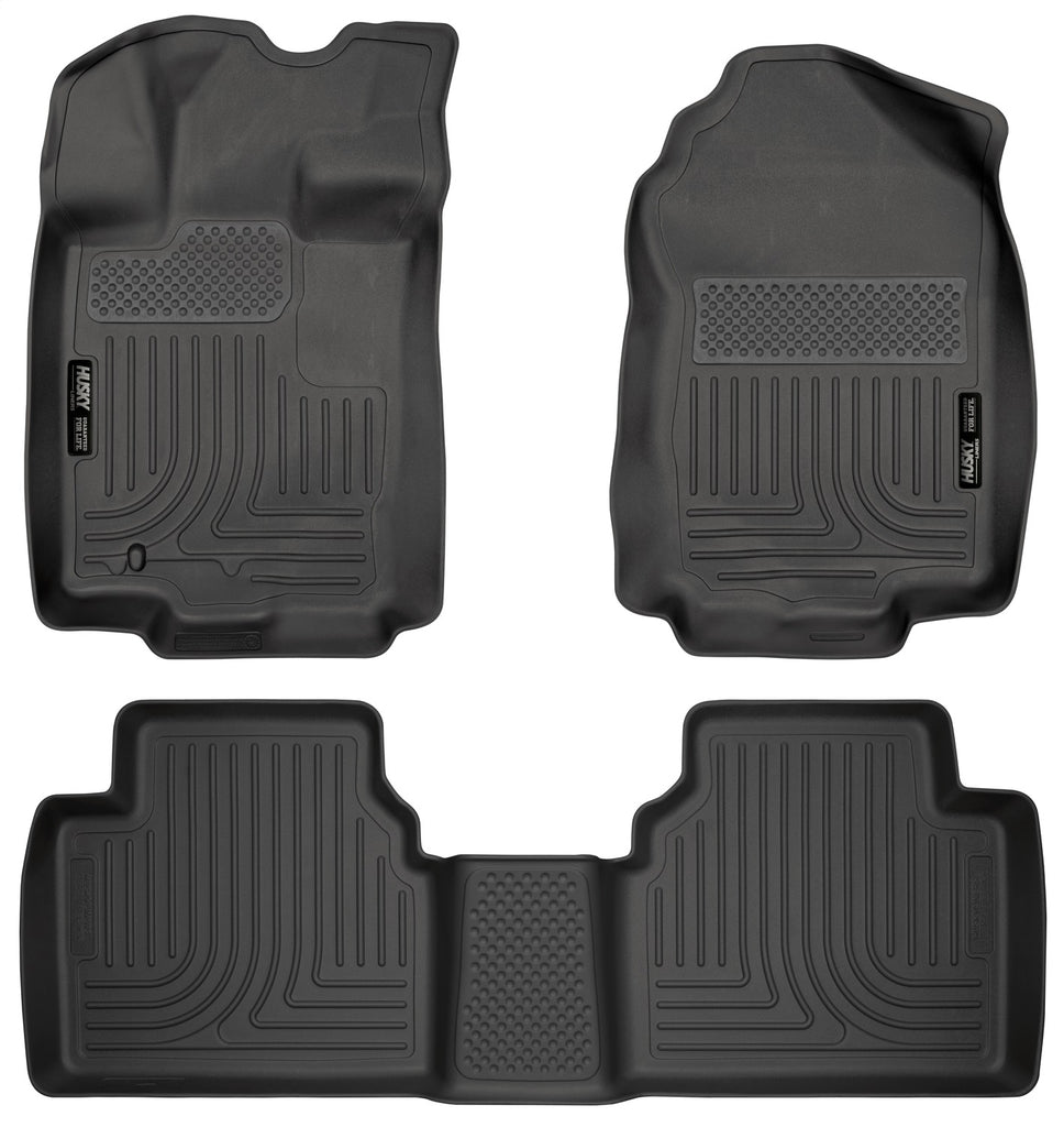 Husky Liners 98361 Weatherbeater-Front/2nd Seat Floor Liners for Select Ford Fusion, Lincoln MKZ, Lincoln Zephyr, Mercury Milan