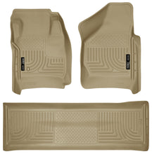 Load image into Gallery viewer, Husky Liners 98383 Weatherbeater-Front/2nd Seat Floor Liners (Footwell Coverage) for Select Ford F-250 Super Duty, Ford F-350 Super Duty, Ford F-450 Super Duty, Ford F-550 Super Duty