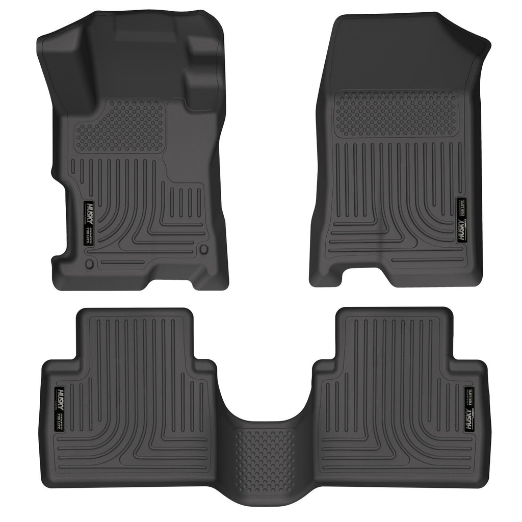 Husky Liners 98401 Weatherbeater-Front/2nd Seat Floor Liners for Select Honda Accord