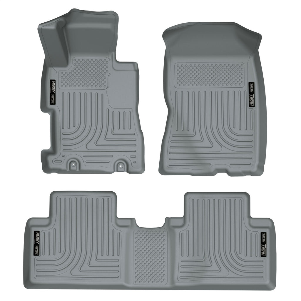 Husky Liners 98412 Weatherbeater-Front/2nd Seat Floor Liners for Select Honda Civic
