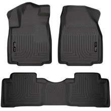 Load image into Gallery viewer, Husky Liners 98421 Weatherbeater-Front/2nd Seat Floor Liners for Select Honda Pilot