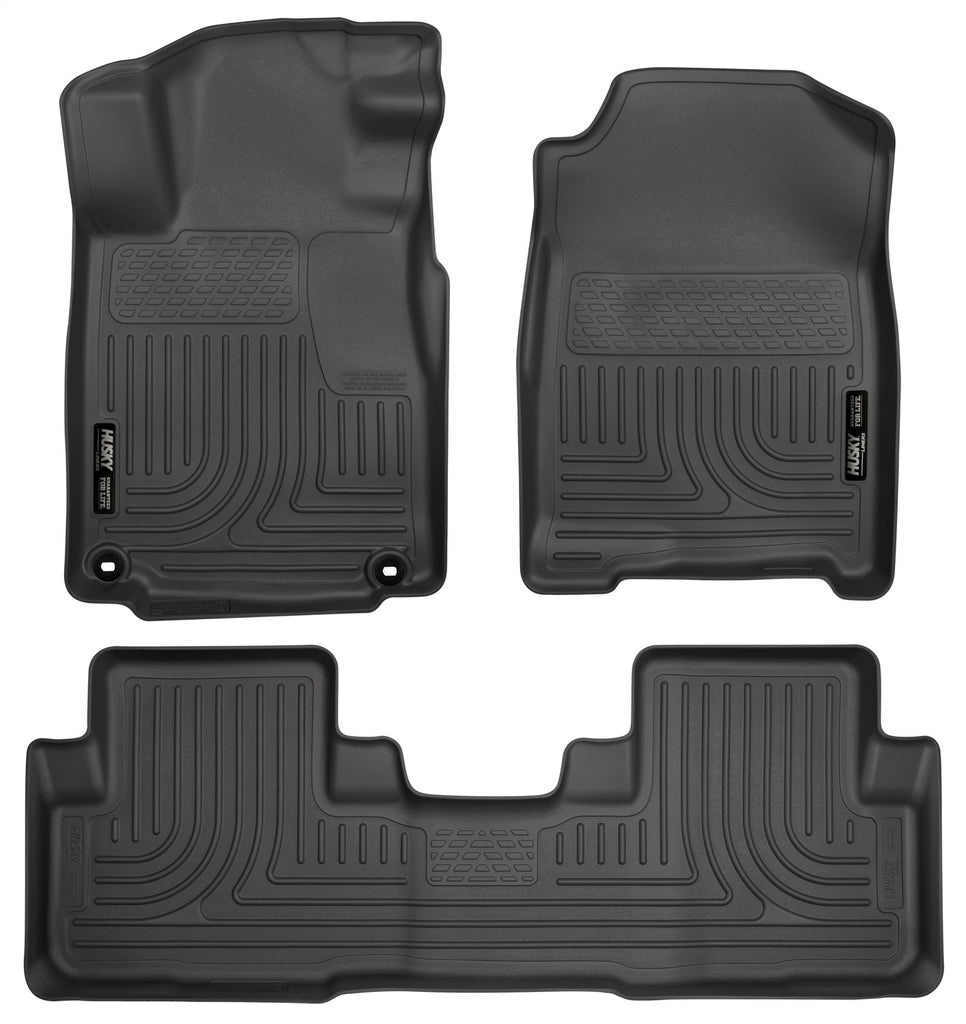 Husky Liners 98451 Weatherbeater-Front/2nd Seat Floor Liners for Select Honda CR-V