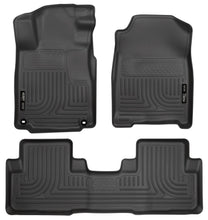 Load image into Gallery viewer, Husky Liners 98451 Weatherbeater-Front/2nd Seat Floor Liners for Select Honda CR-V