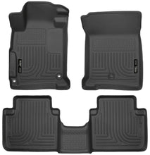 Load image into Gallery viewer, Husky Liners 98481 Weatherbeater-Front/2nd Seat Floor Liners for Select Honda Accord