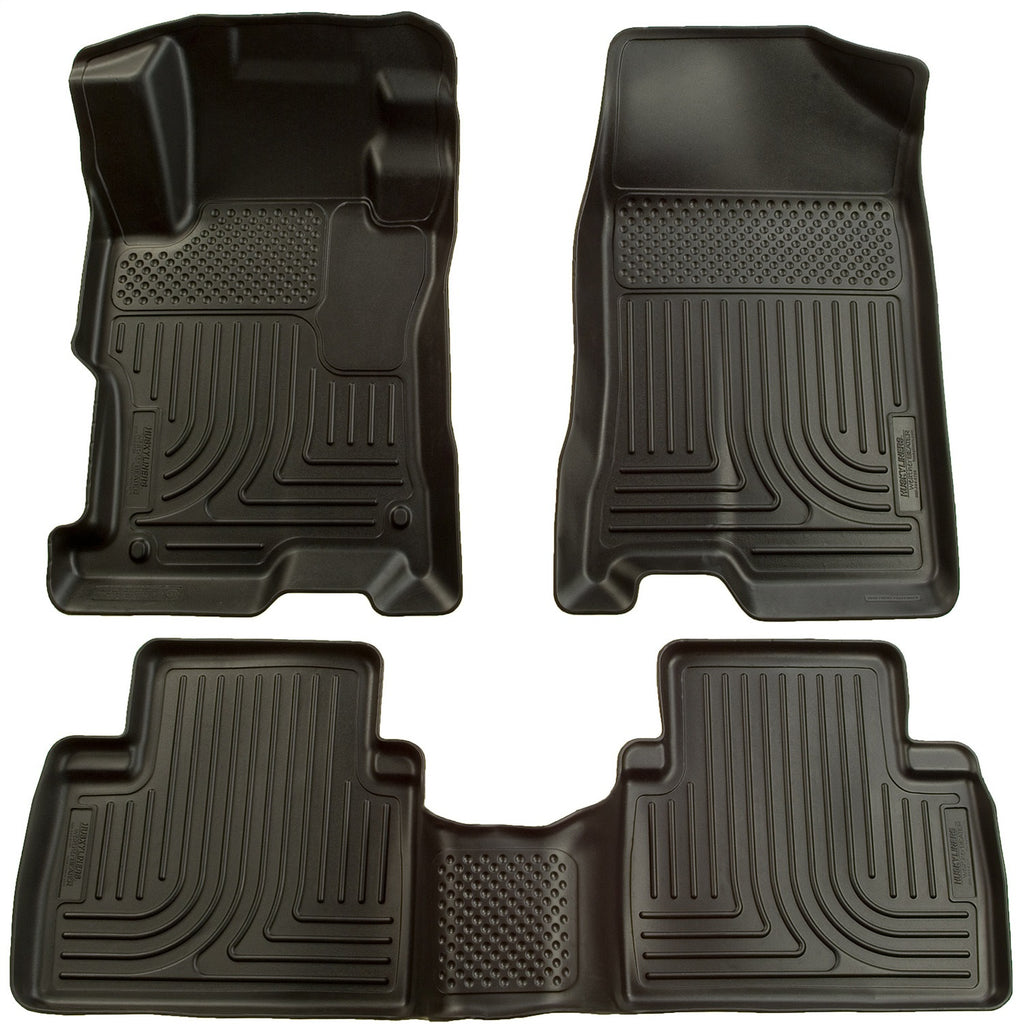 Husky Liners 98521 Weatherbeater-Front/2nd Seat Floor Liners for Select Toyota Prius