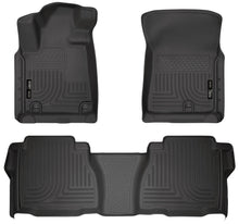 Load image into Gallery viewer, Husky Liners 98581 Weatherbeater-Front/2nd Seat Floor Liners (Footwell Coverage) for Select Toyota Tundra