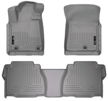 Load image into Gallery viewer, Husky Liners 98582 Weatherbeater-Front/2nd Seat Floor Liners (Footwell Coverage) for Select Toyota Tundra