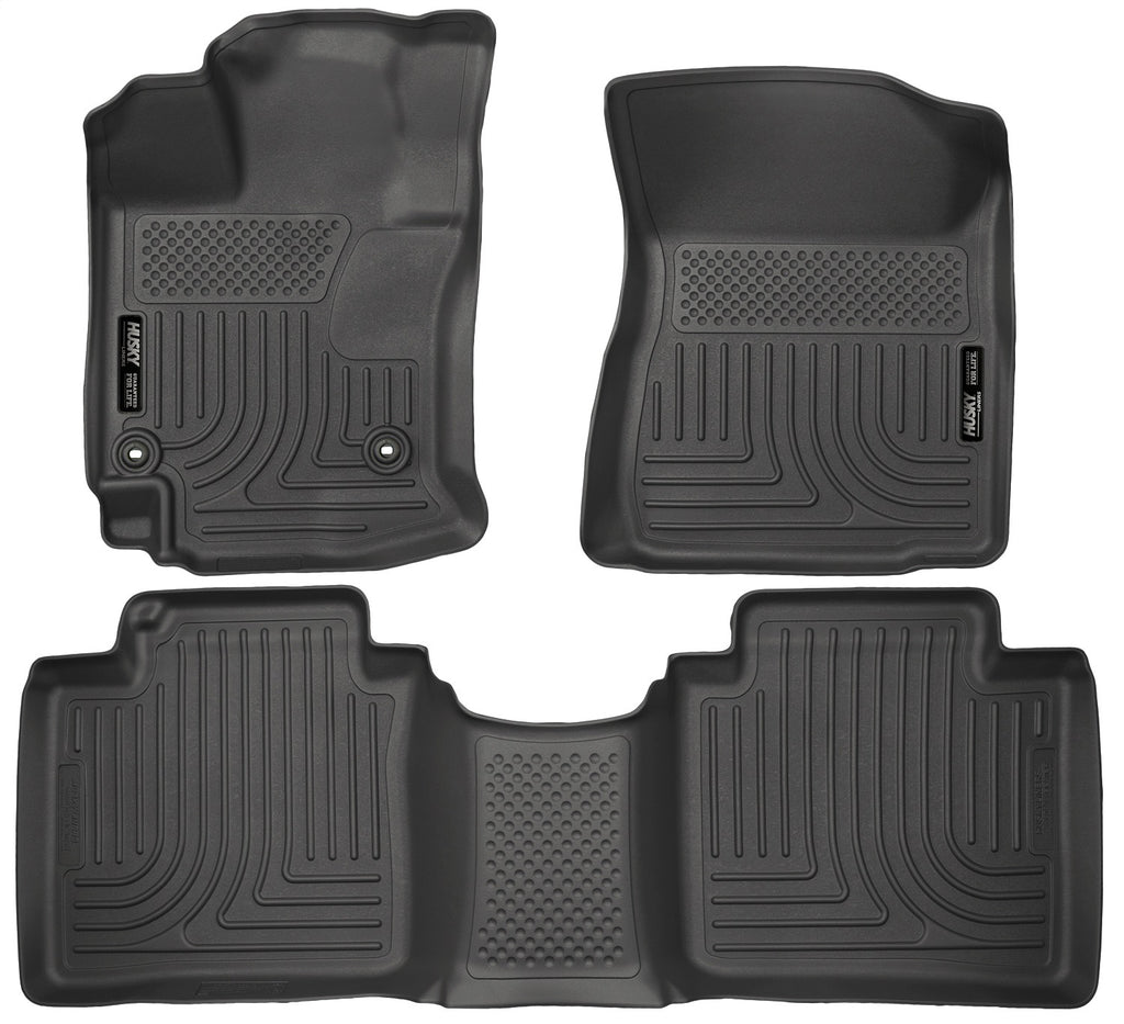 Husky Liners 98661 Weatherbeater-Front/2nd Seat Floor Liners for Select Toyota Venza