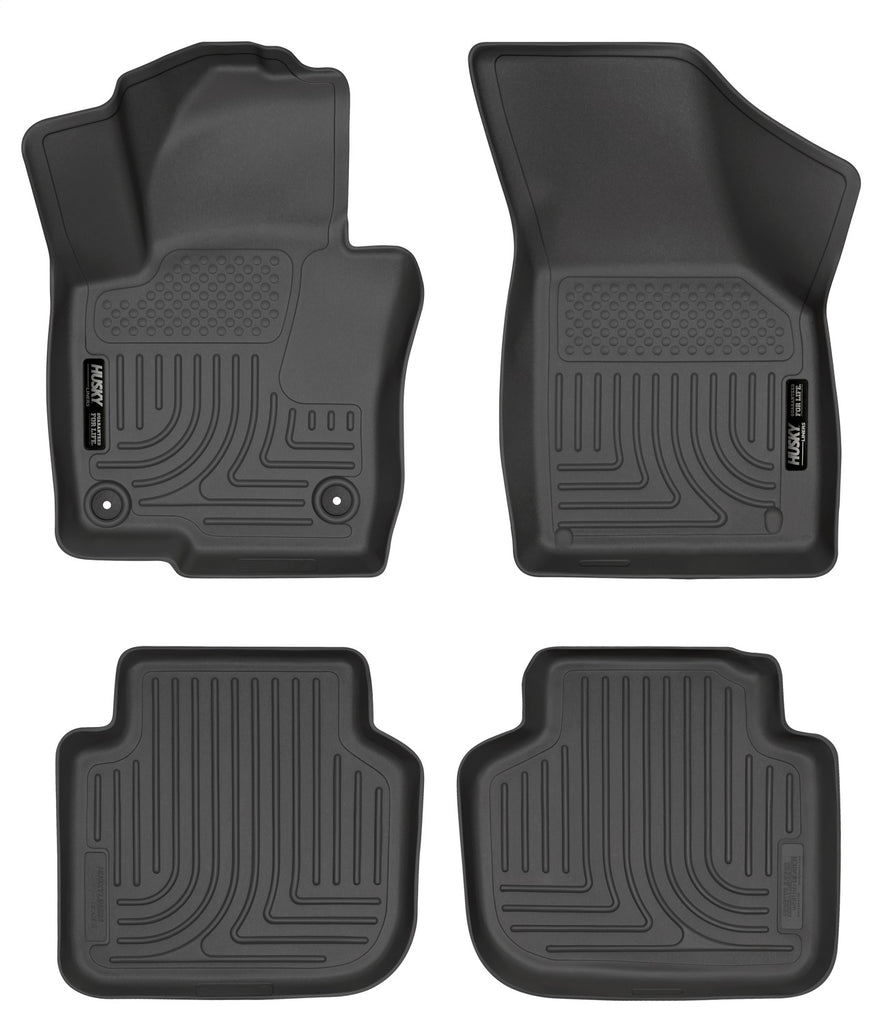 Husky Liners 98681 Weatherbeater-Front/2nd Seat Floor Liners for Select Volkswagen Passat