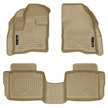 Load image into Gallery viewer, Husky Liners 98703 Weatherbeater-Front/2nd Seat Floor Liners for Select Ford Special Service Police Sedan, Ford Taurus